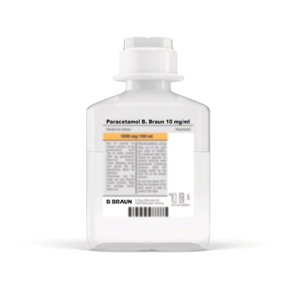 Paracetamol B. Braun 10 mg/ml solution f