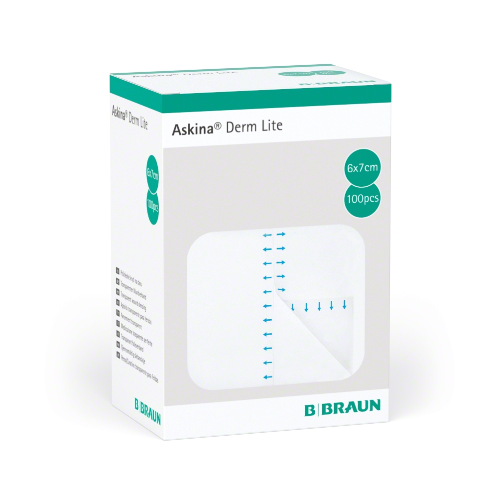 Askina® Derm Lite 6x7 cm 100 pcs